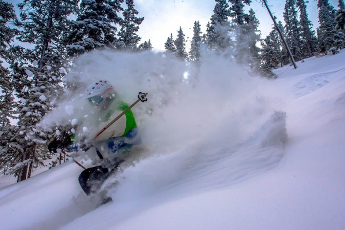 Powder Skiing